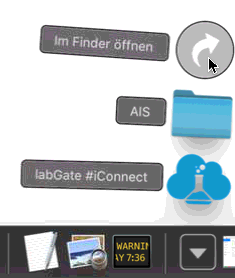 Im Finder öffnen