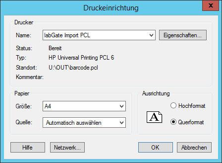 Druckeinrichtung